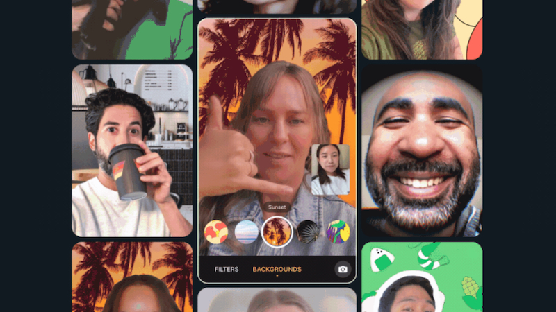 Filter und Hintergründe für Videoanrufe hinzufügen – so geht’s